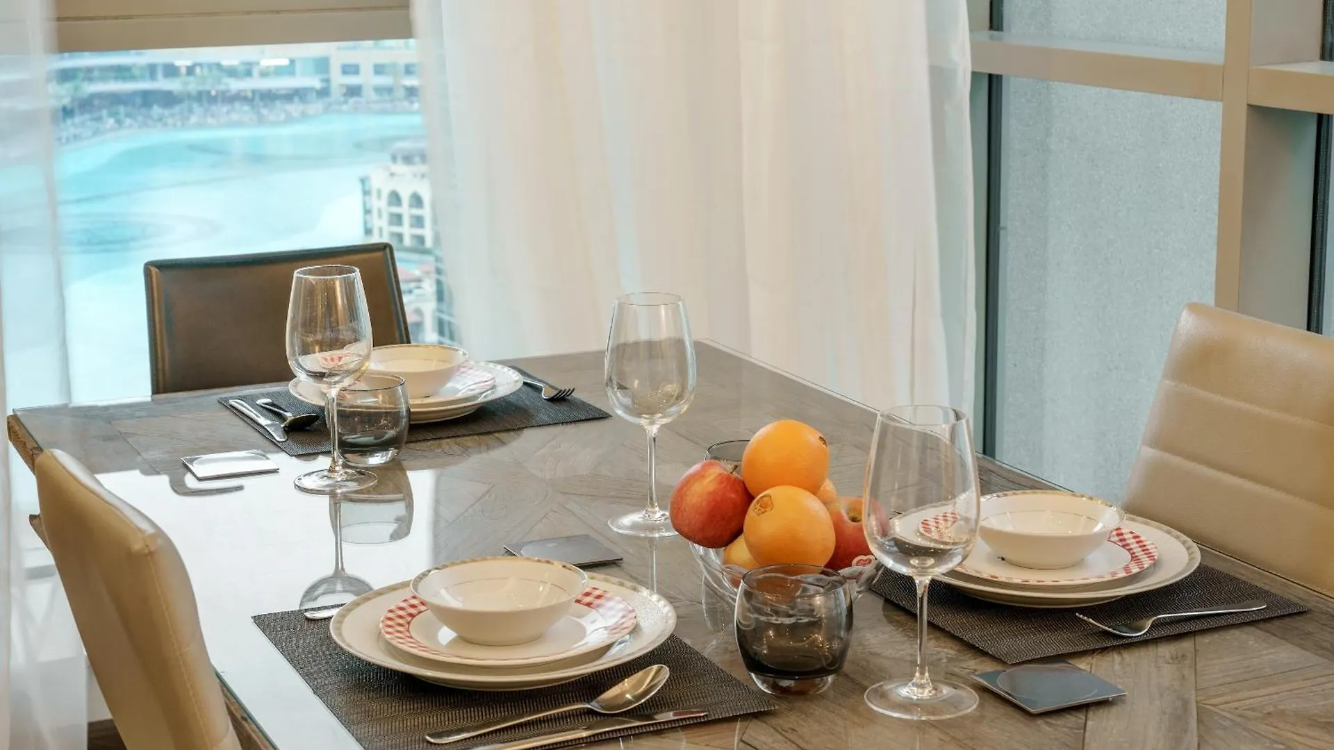 2Br In Downtown With Burj Khalifa & Fountain Views Appartement Dubai